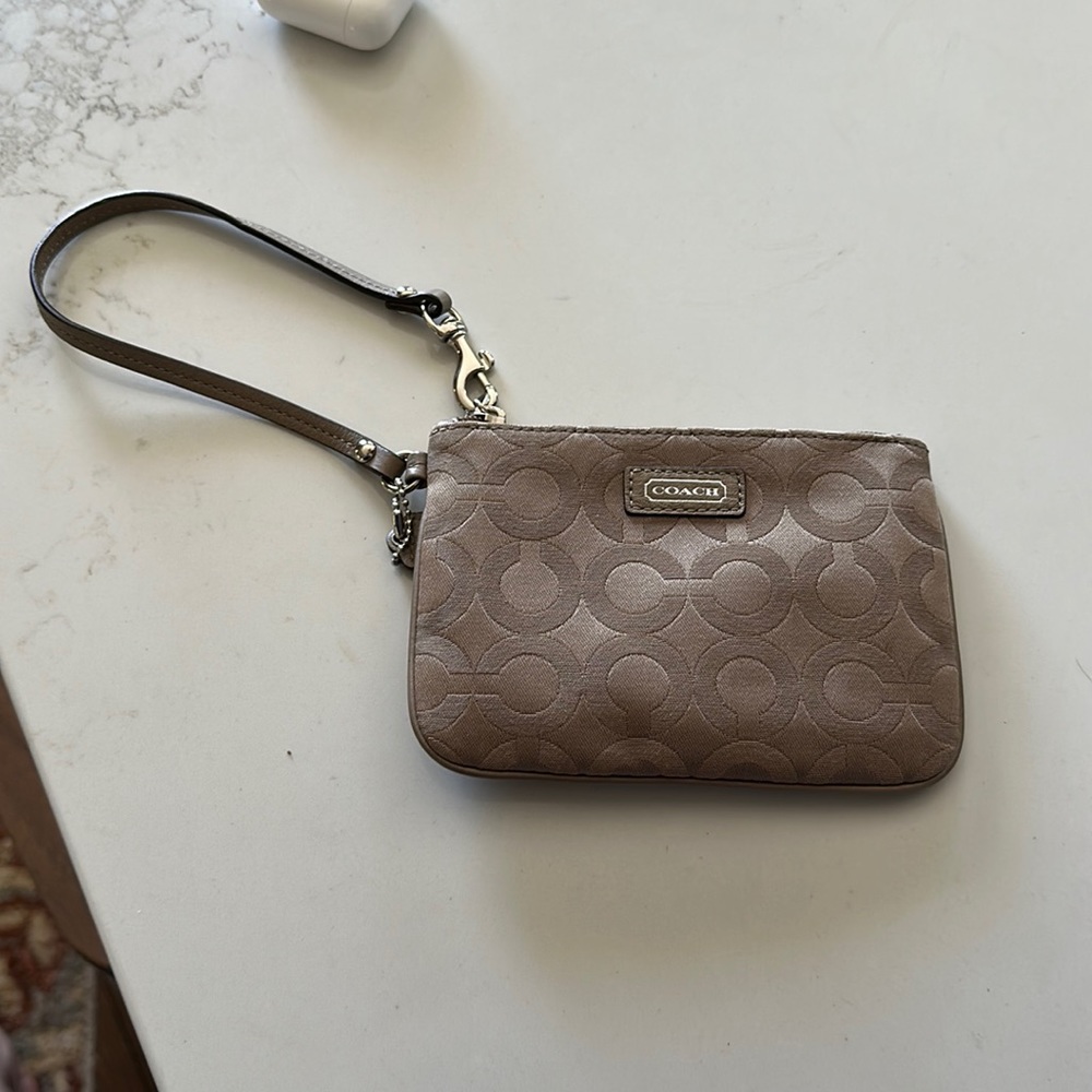 Coach wristlet